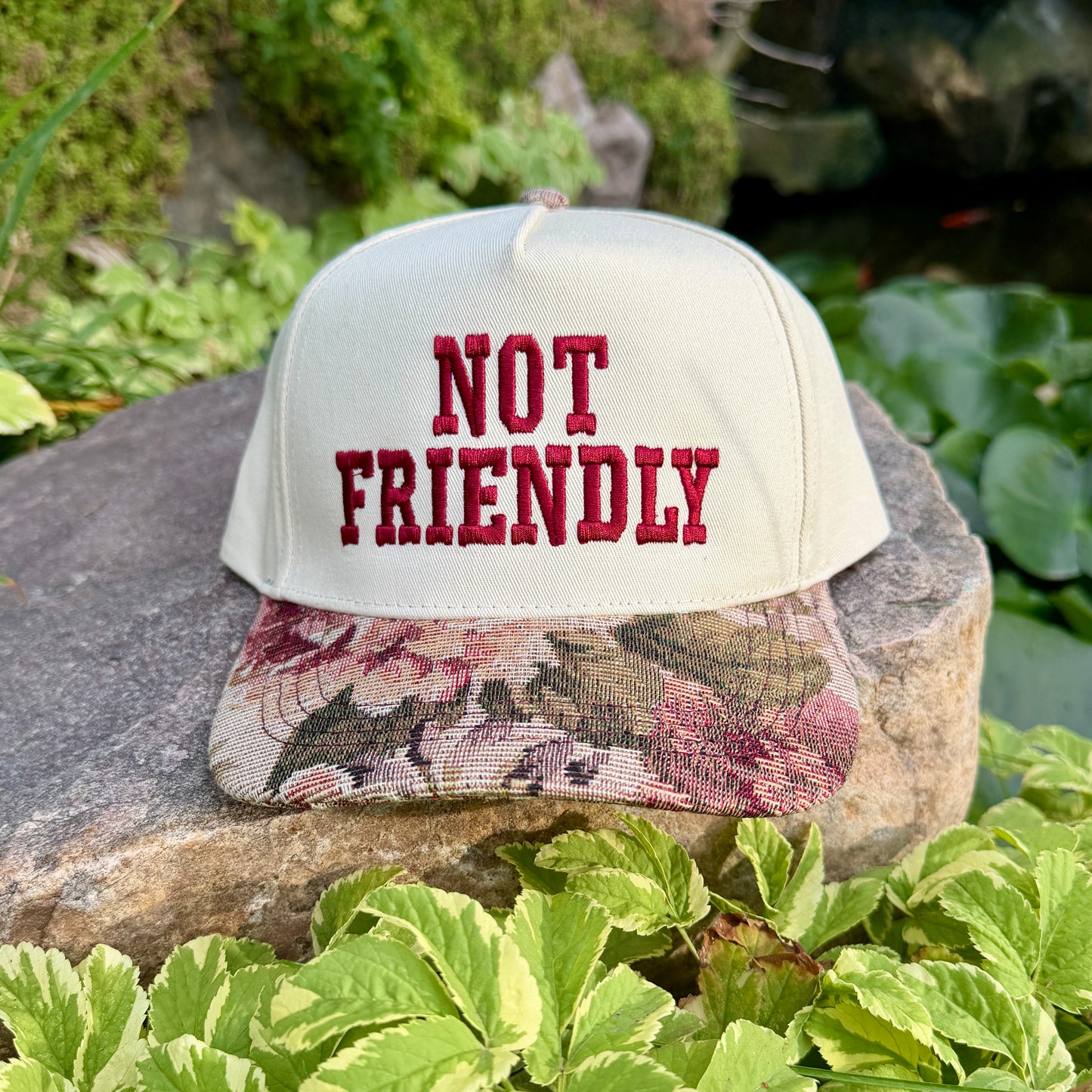 Embroidered Hats- NOT FRIENDLY