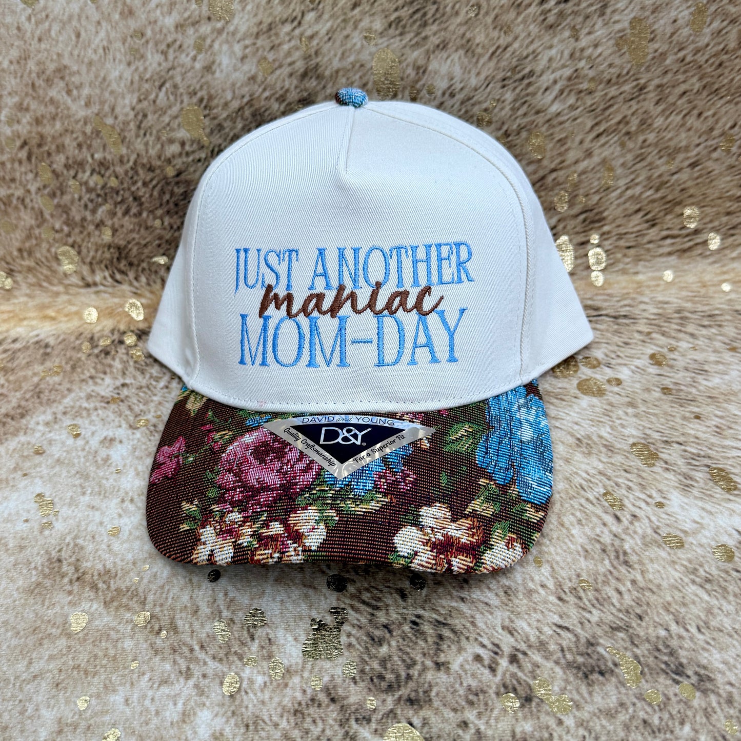 Embroidered Hats- Just another manic MOM-Day