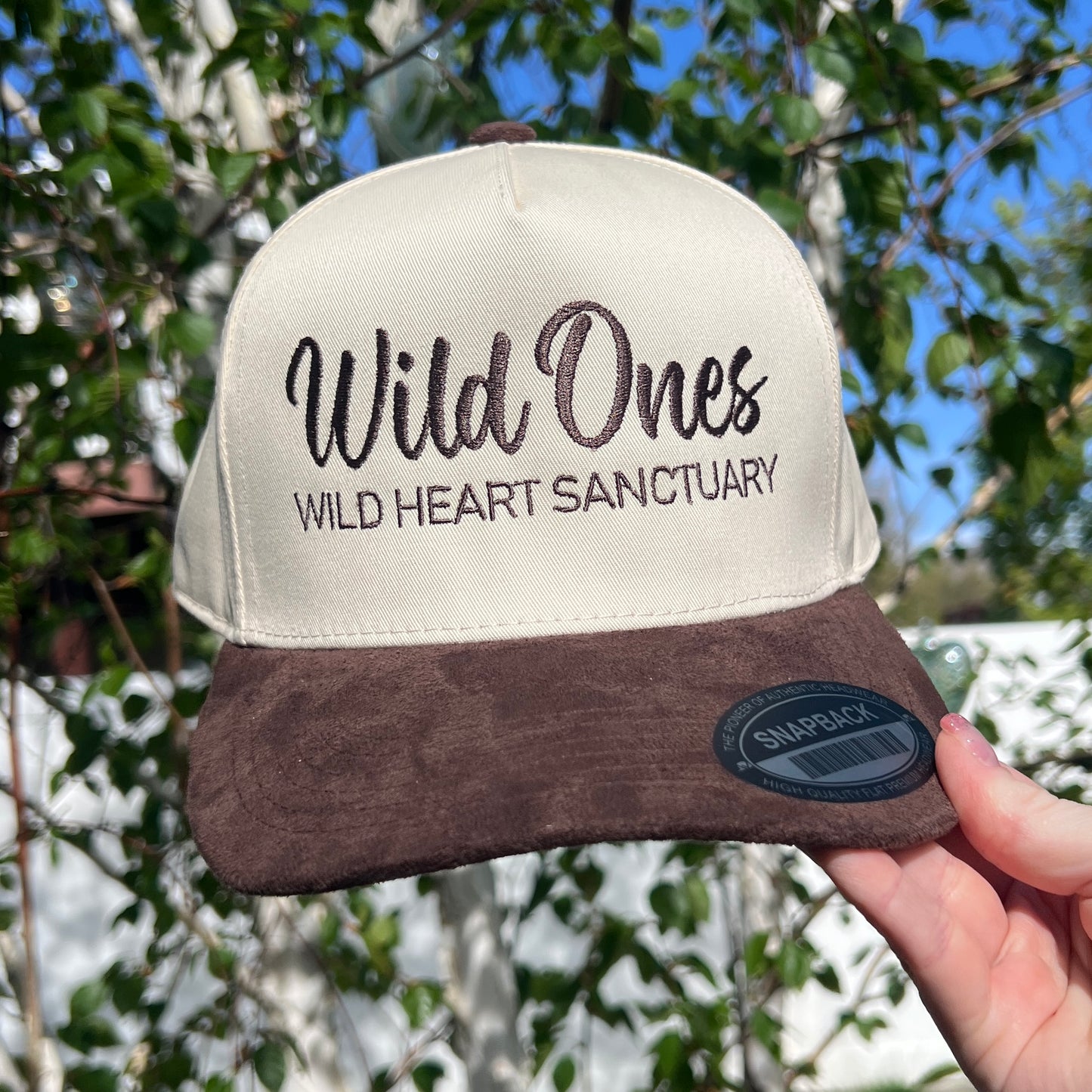 Embroidered Hats- Wild Ones Vintage Trucker Hat