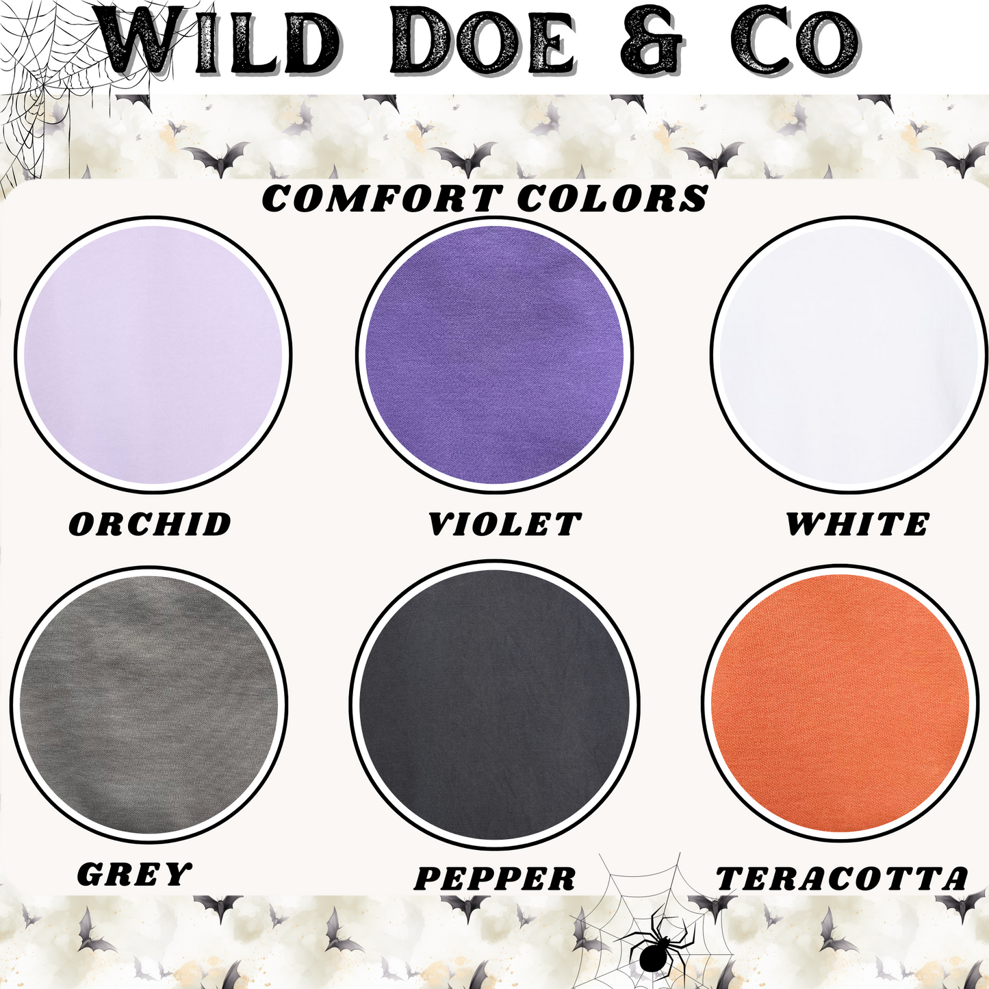 Embroidered Sweatshirt - Feeling Spooky