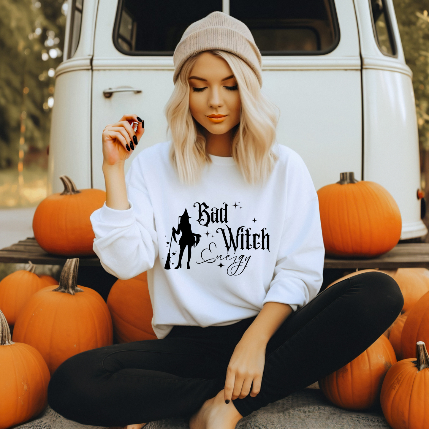 Teeshirt or Sweatshirt- Bad Witch Energy