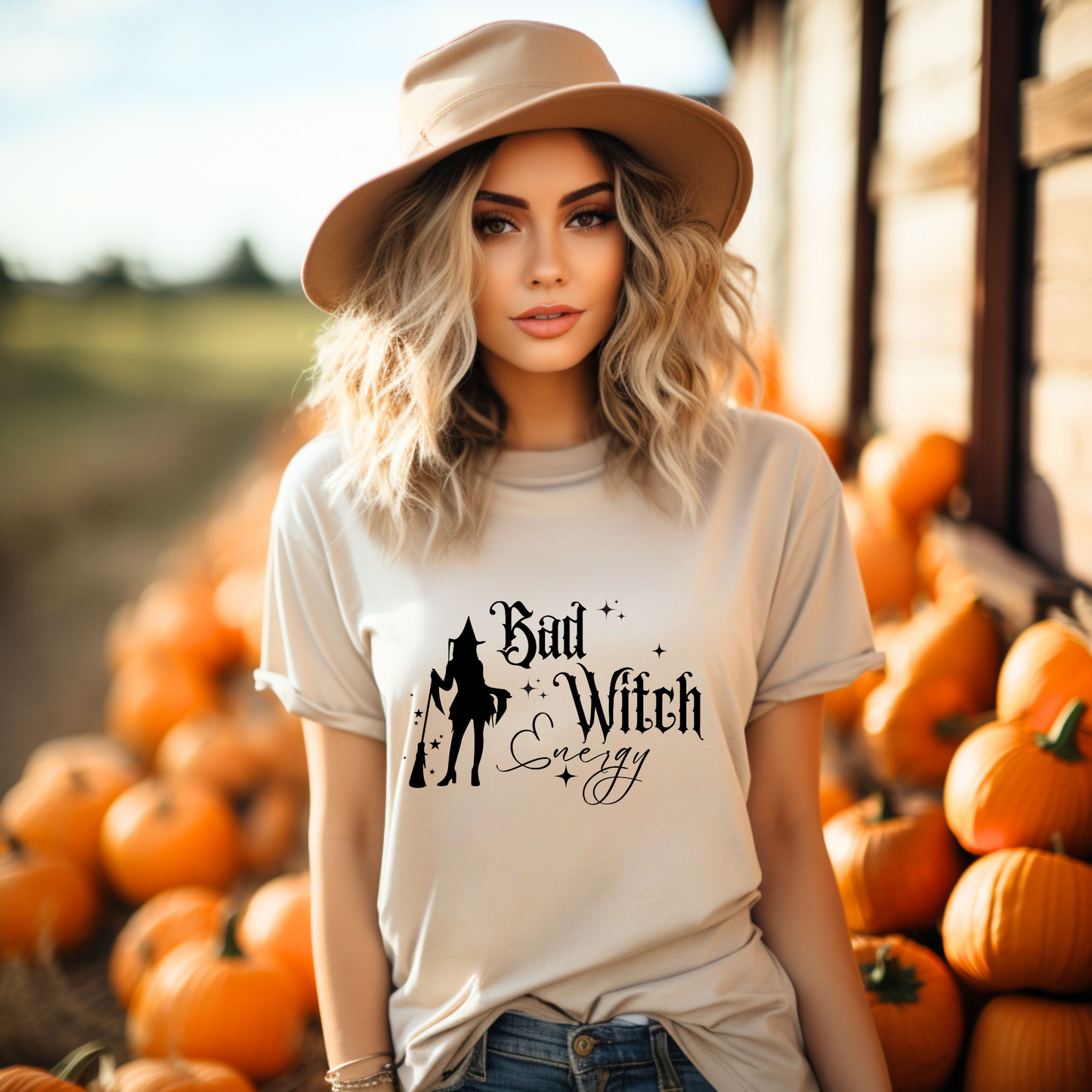 Teeshirt or Sweatshirt- Bad Witch Energy