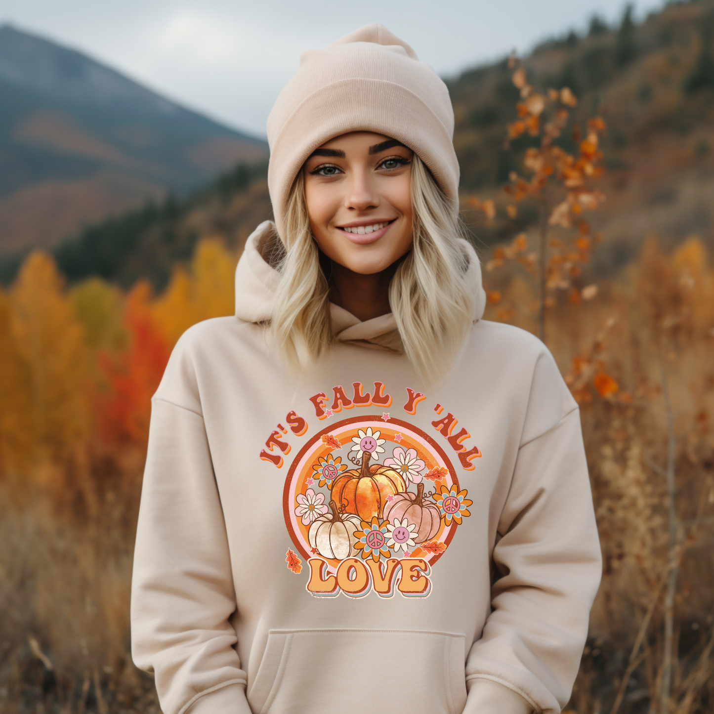 Hoodie Sweatshirt- It's fall ya all....LOVE