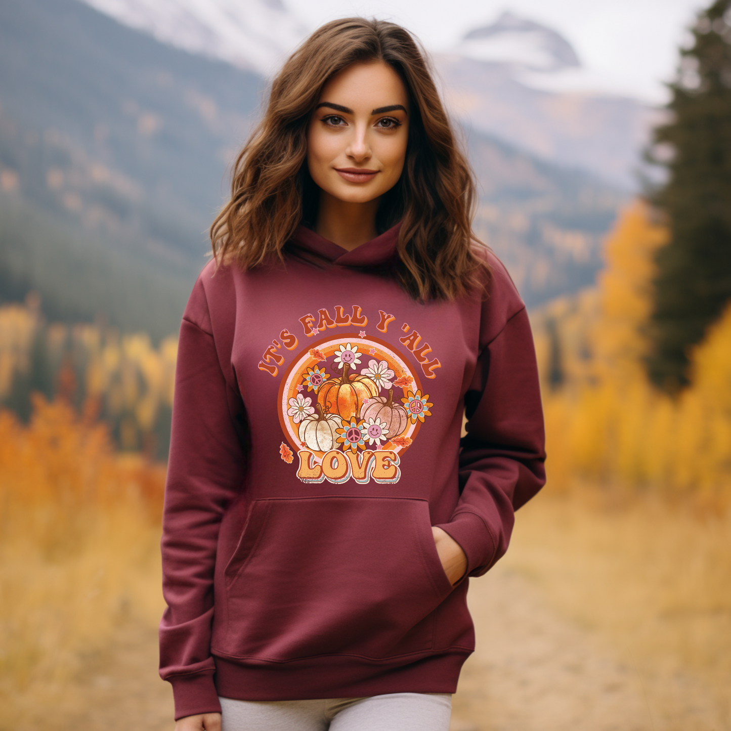 Hoodie Sweatshirt- It's fall ya all....LOVE