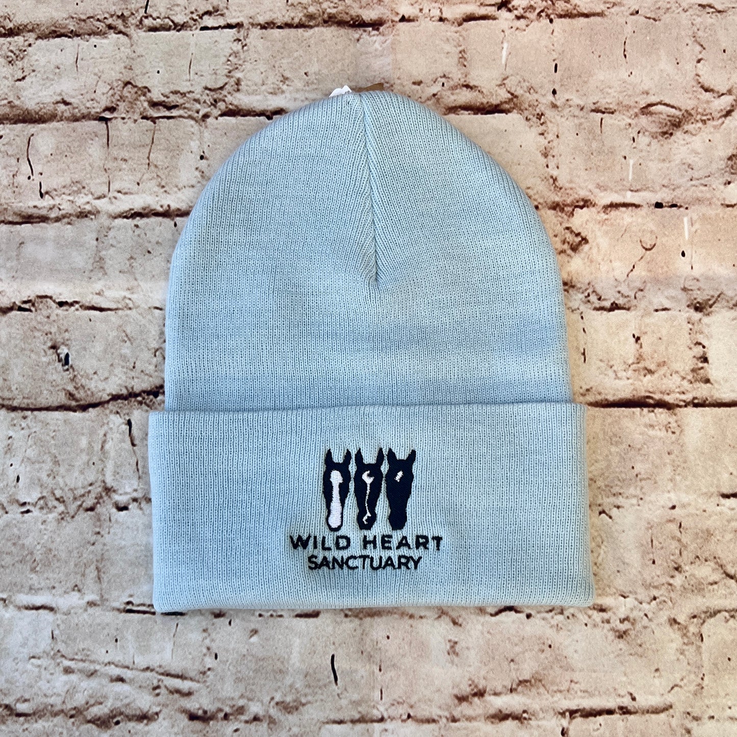 Embroidered Beanies- Wild Heart Sanctuary Embroidered logo