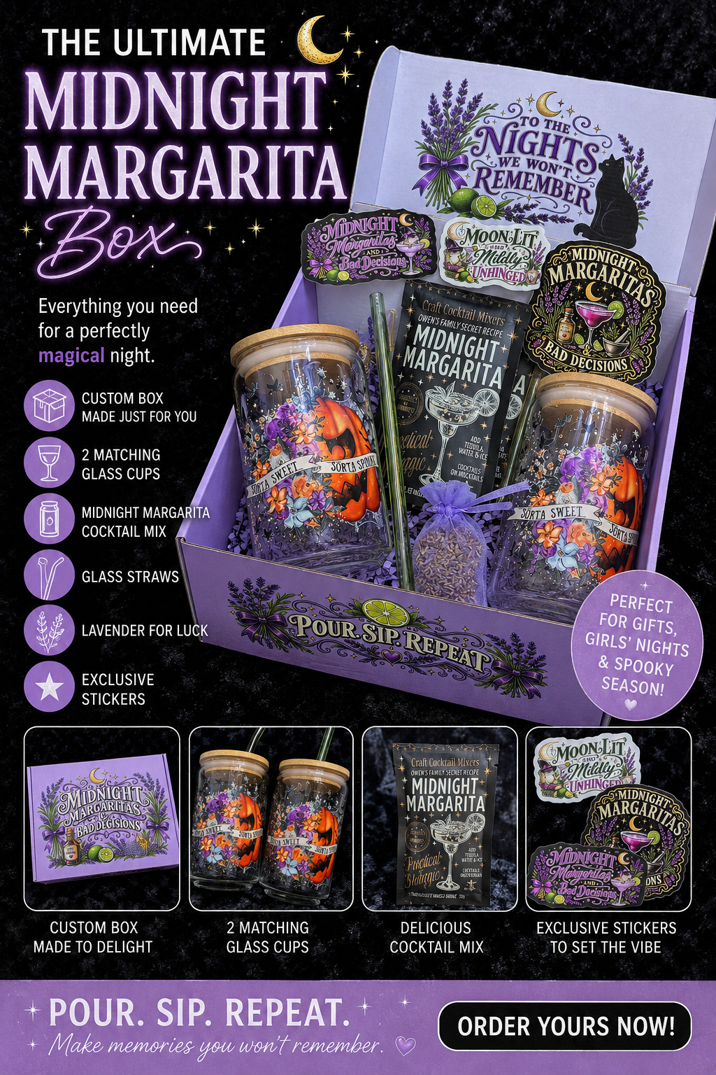 Gift Box - Midnight Margarita's & Bad Decisions