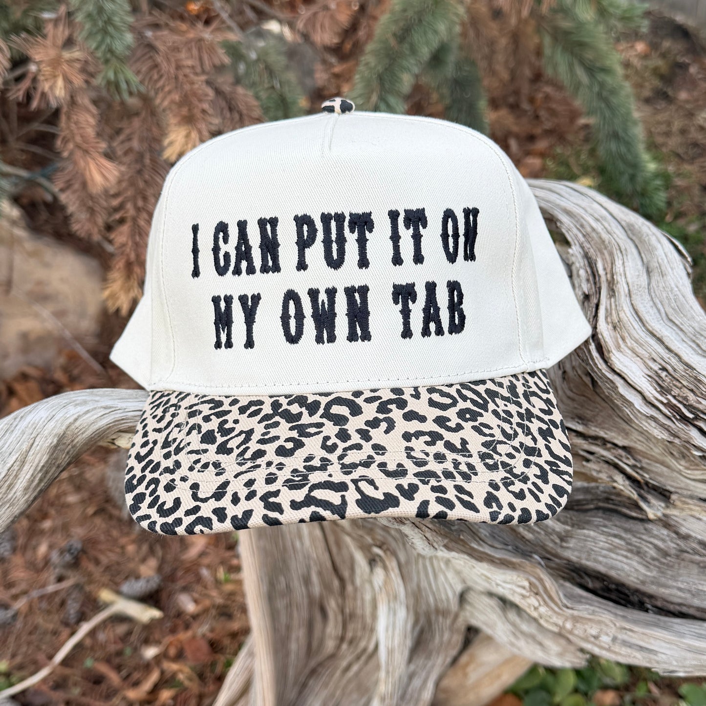 Embroidered Hats- Put it on my own tab