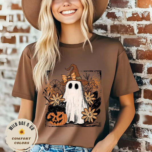 Comfort Colors shirt - Vintage Ghost