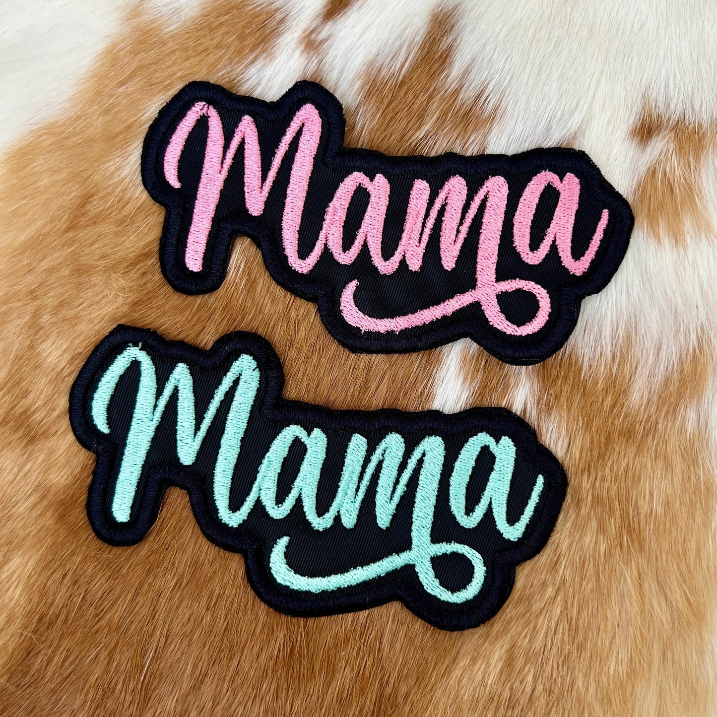 Embroidered Patches - Mama
