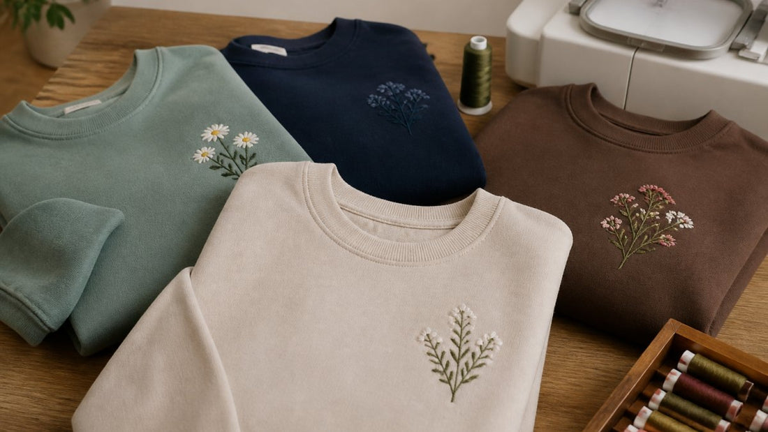 Best Custom Embroidered Sweatshirts for 2026