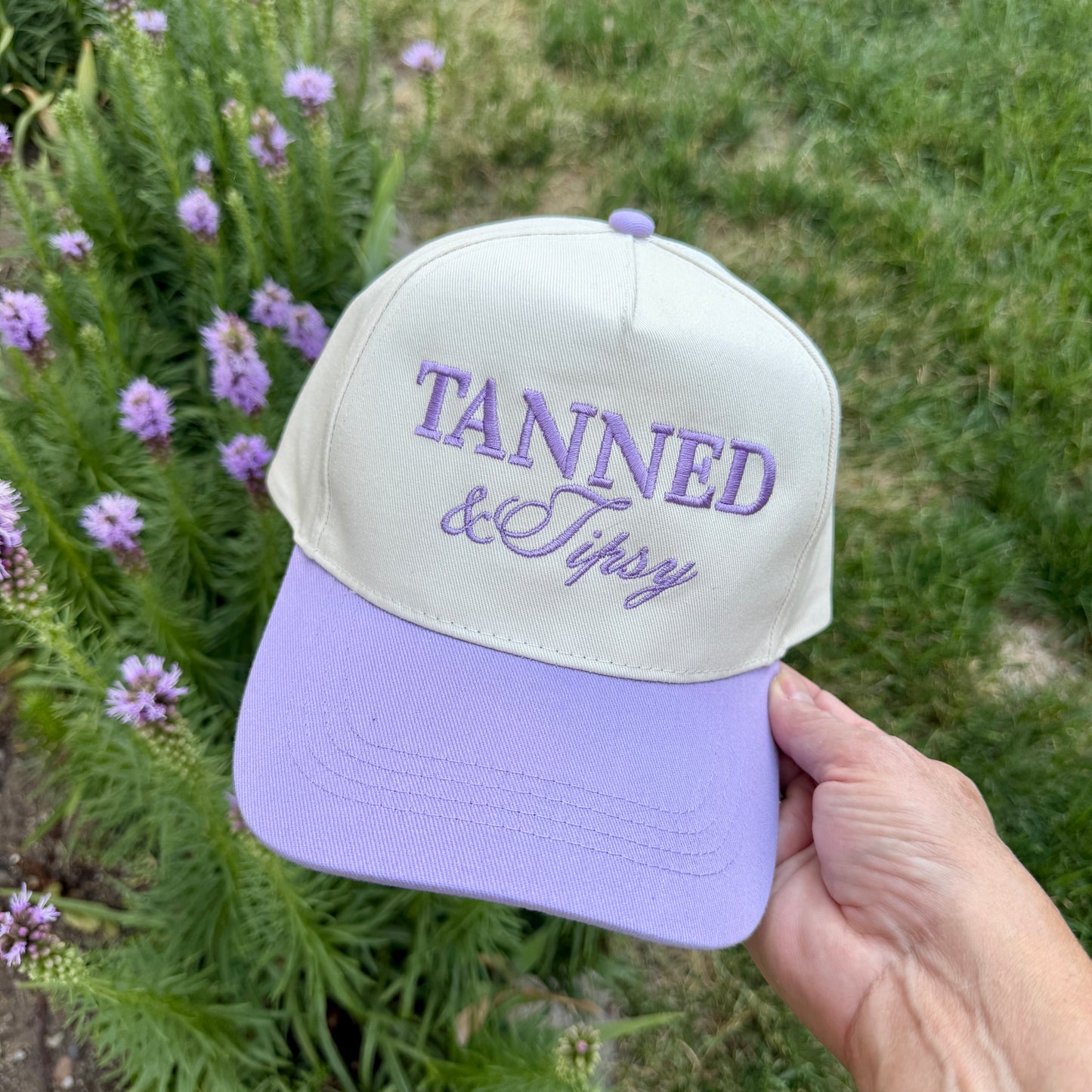 Embroidered Hats- TANNED & Tipsy