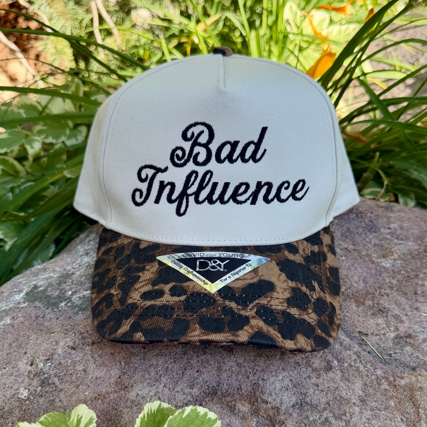Embroidered Hats- Bad Influence