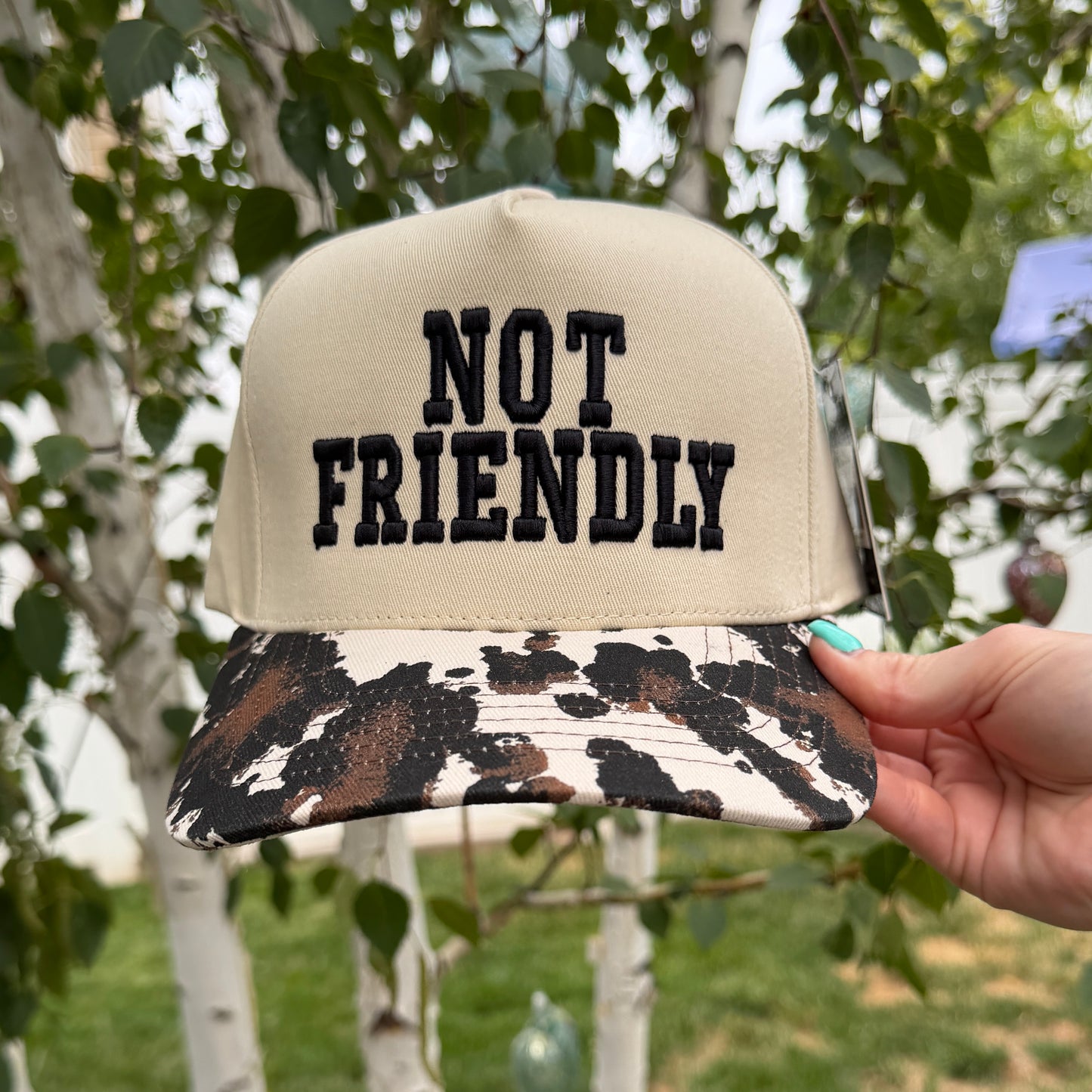 Embroidered Hats- NOT FRIENDLY
