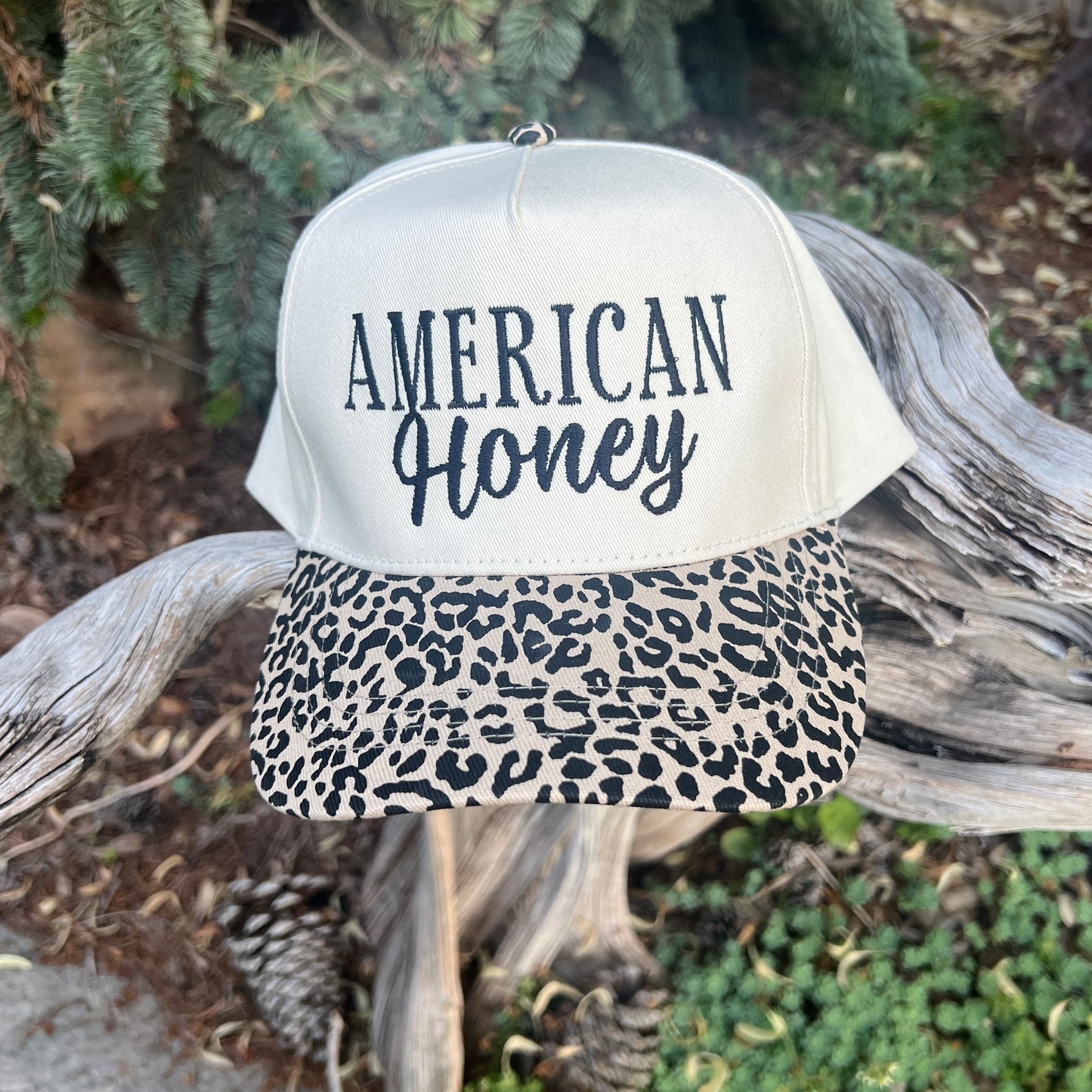 Embroidered Hats- American Honey Vintage trucker hat