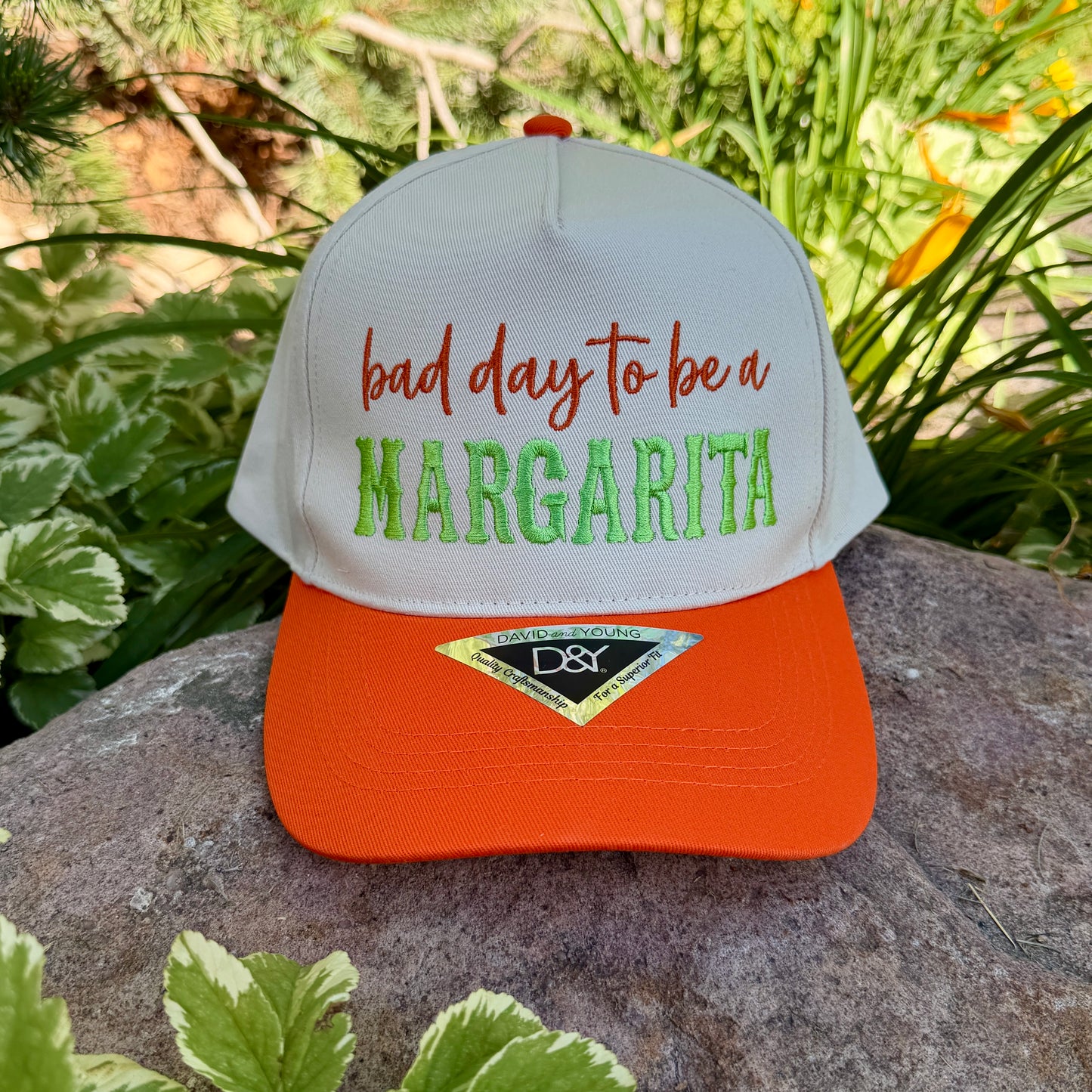 Embroidered Hats- bad day to be a MARGARITA