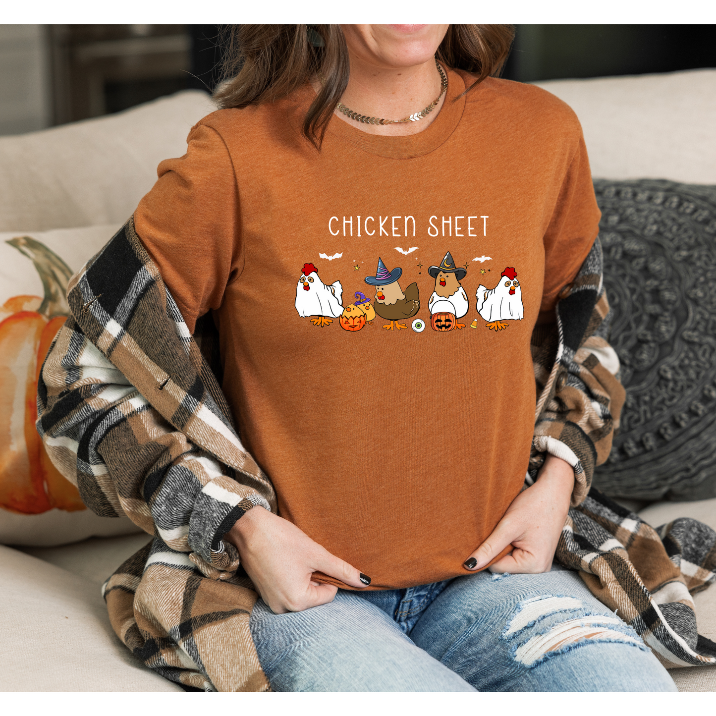 Teeshirt or Sweatshirt-  Chicken Sheet