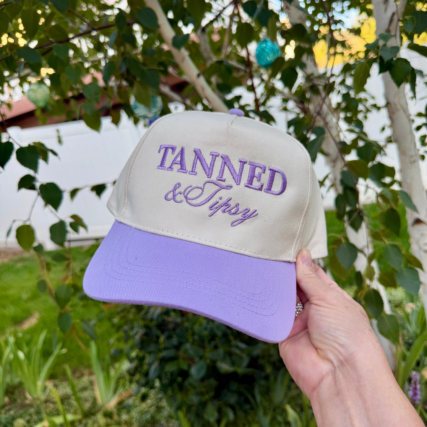 Embroidered Hats- TANNED & Tipsy