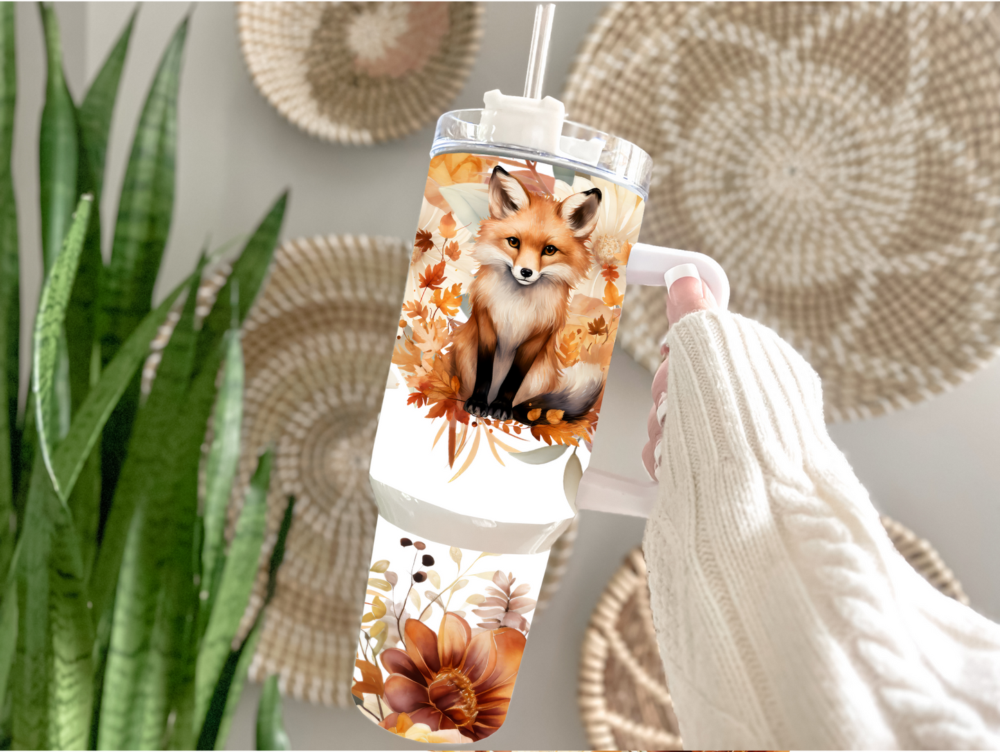 Traveler Tumbler 40 oz- Wild Fox