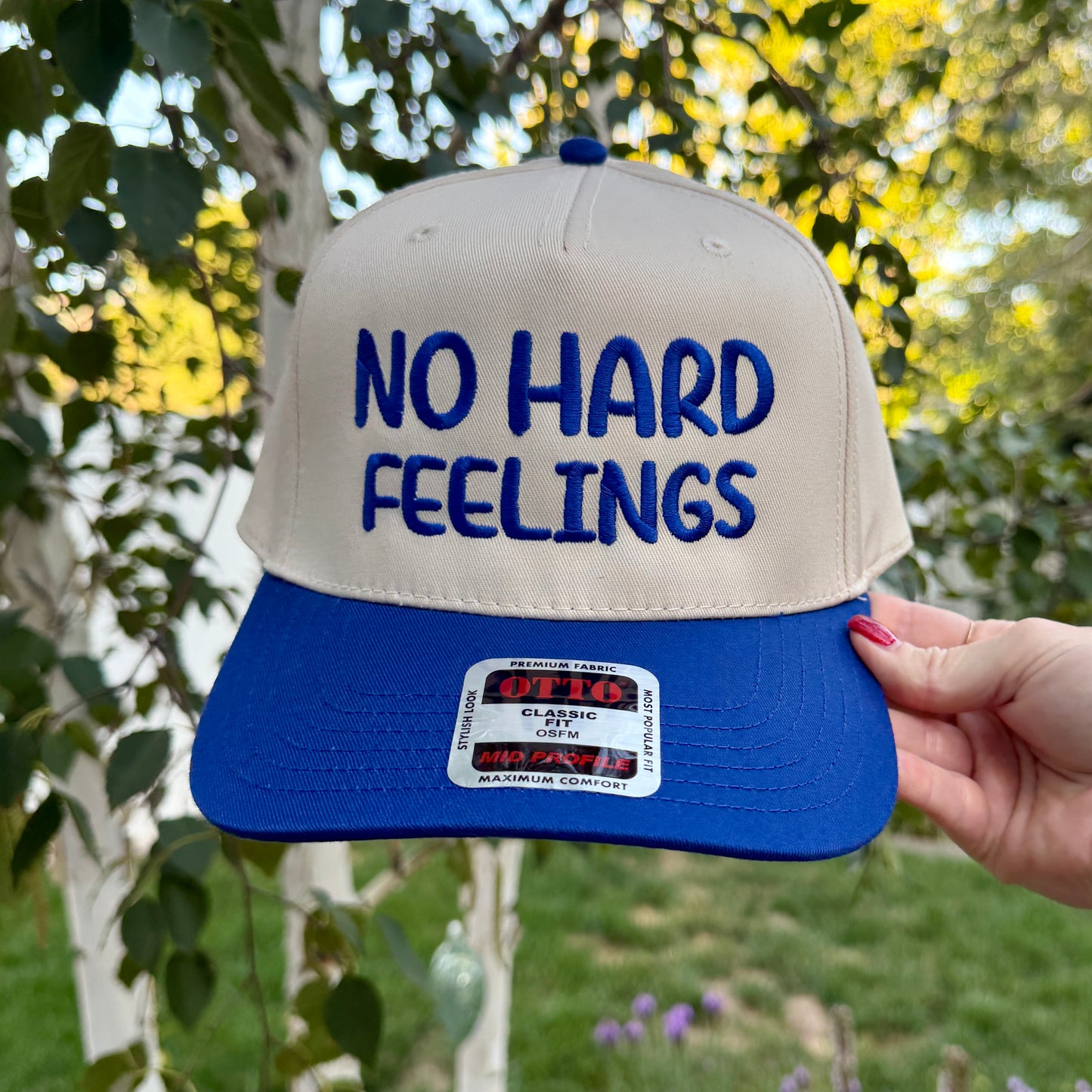 Embroidered Hats- No Hard Feelings