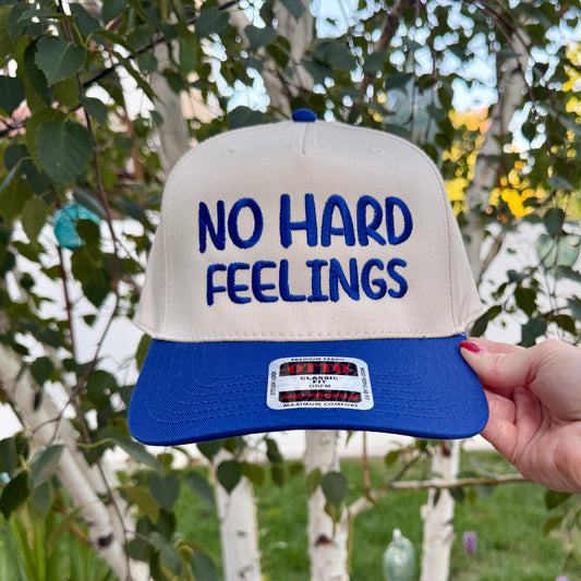 Embroidered Hats- No Hard Feelings