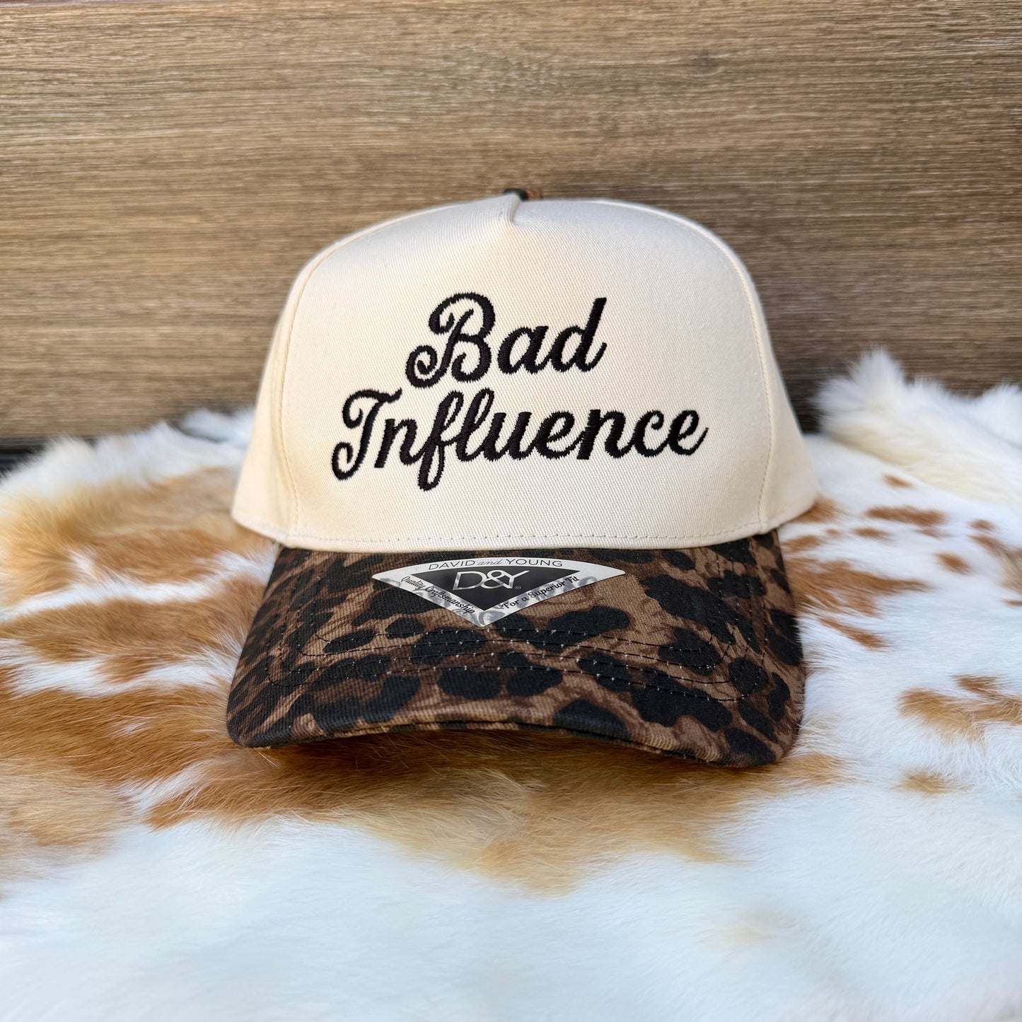 Embroidered Hats- Bad Influence