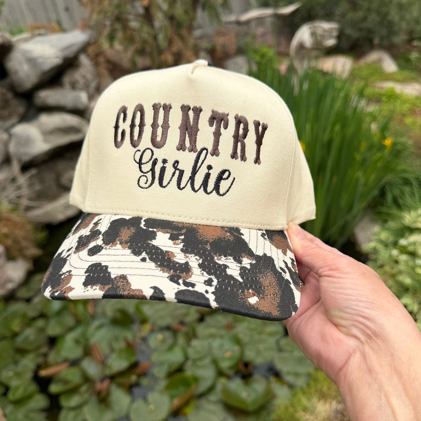 Embroidered Hats- Country Girlie