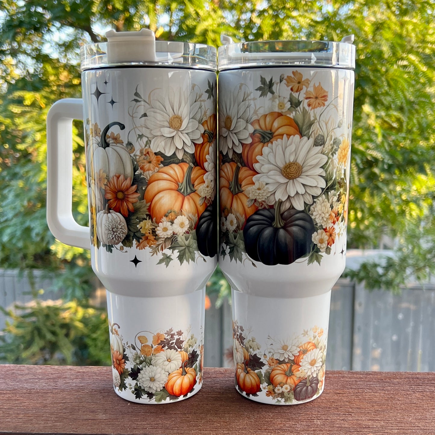 Traveler Tumbler 40 oz- Pumpkin Patch