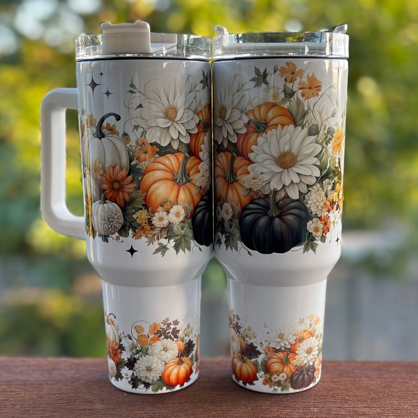 Traveler Tumbler 40 oz- Pumpkin Patch