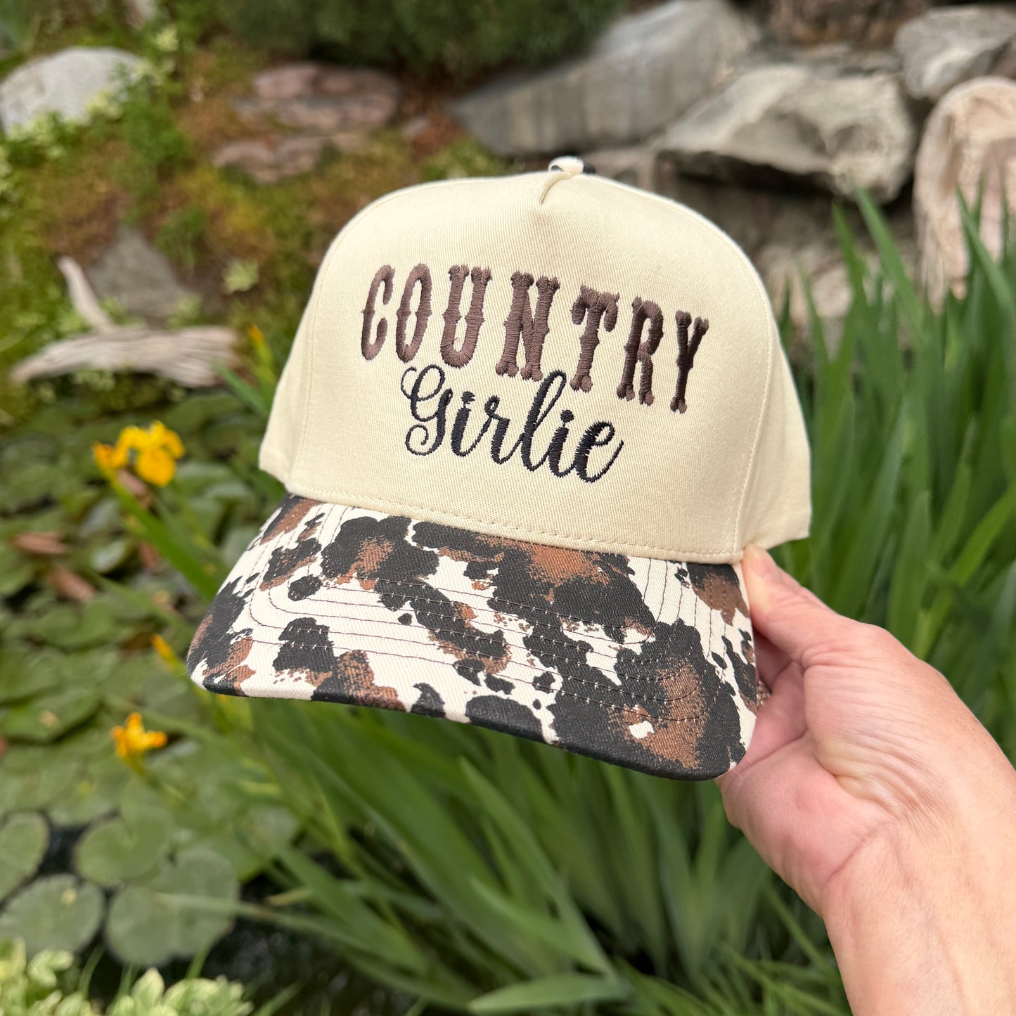 Embroidered Hats- Country Girlie