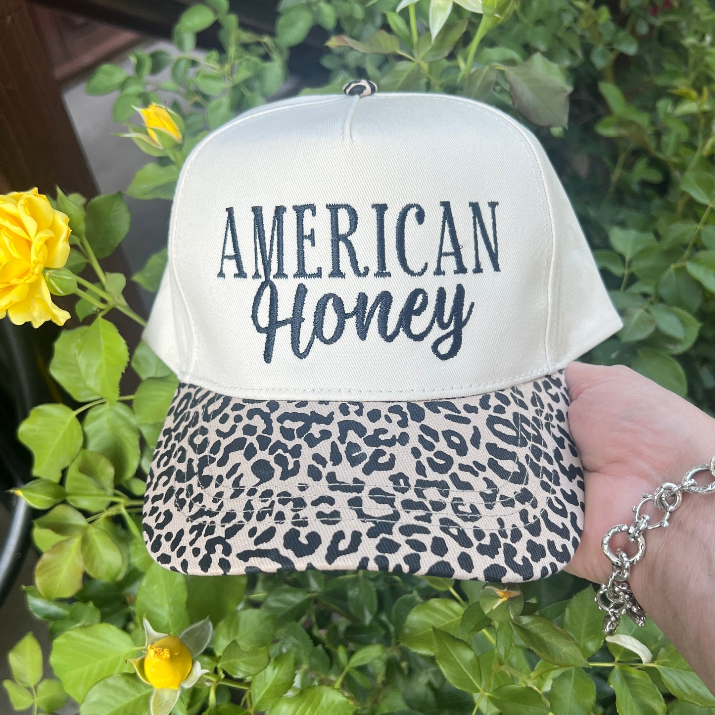 Embroidered Hats- American Honey Vintage trucker hat