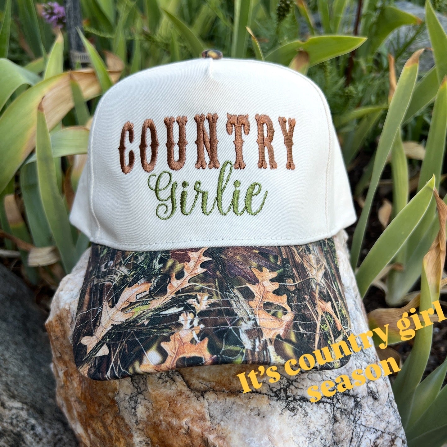 Embroidered Hats- Country Girlie