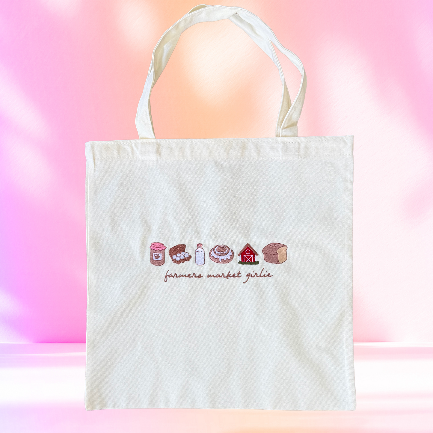 Tote Bags - farmers market girlie