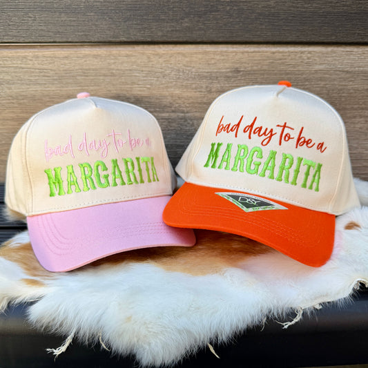 Embroidered Hats- bad day to be a MARGARITA