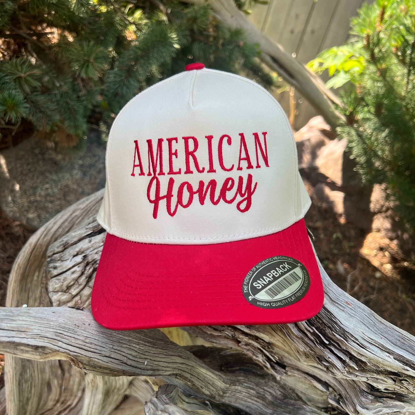 Embroidered Hats- American Honey Vintage trucker hat