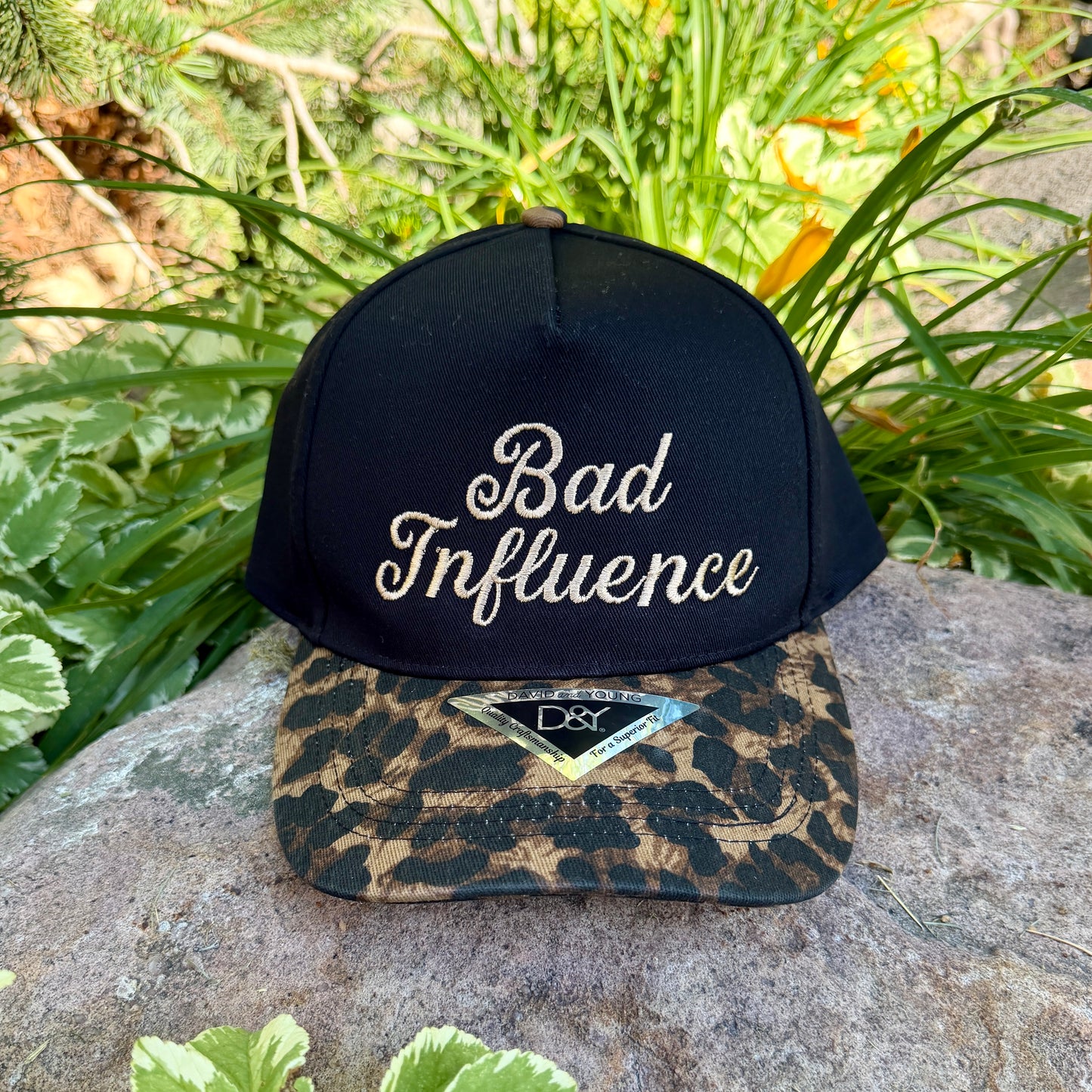 Embroidered Hats- Bad Influence