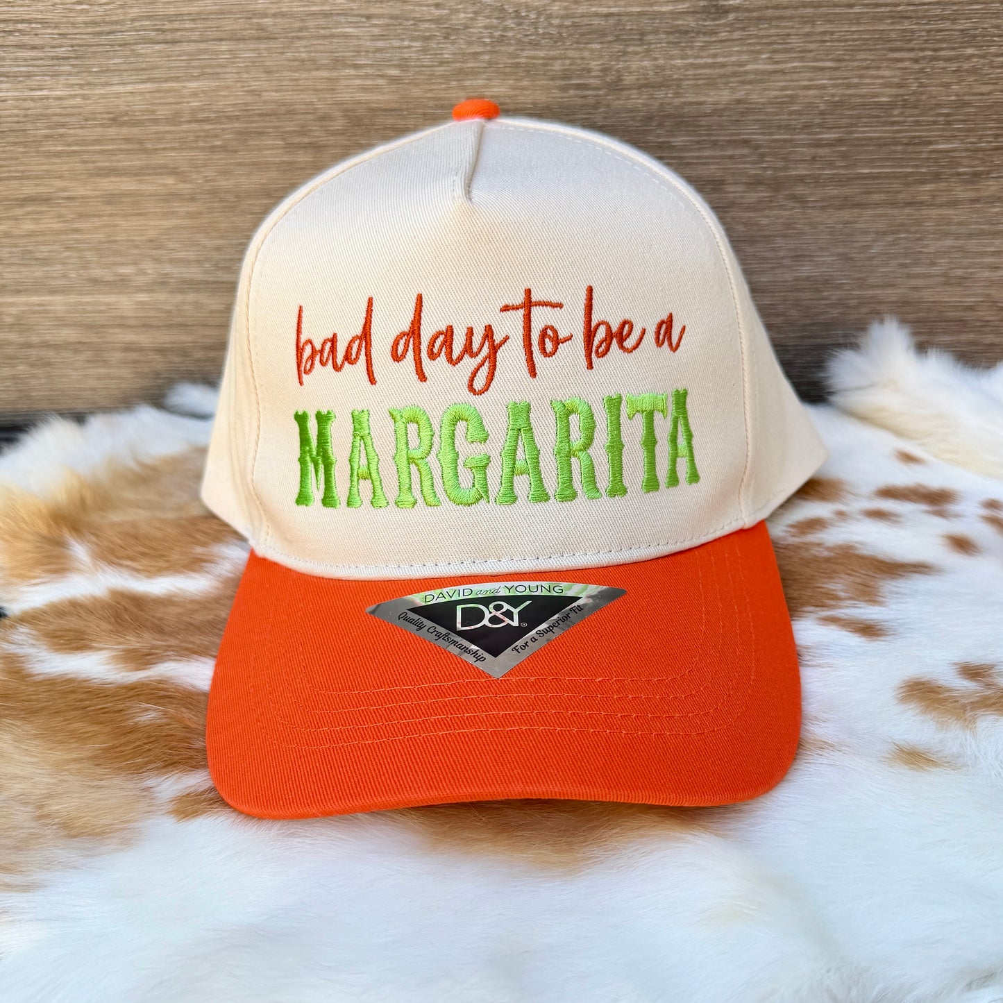 Embroidered Hats- bad day to be a MARGARITA