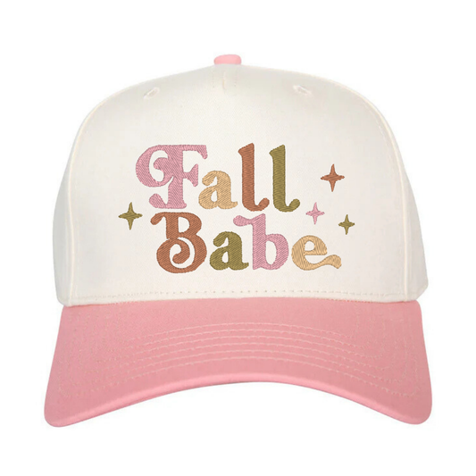 Embroidered Hats- Fall Babe