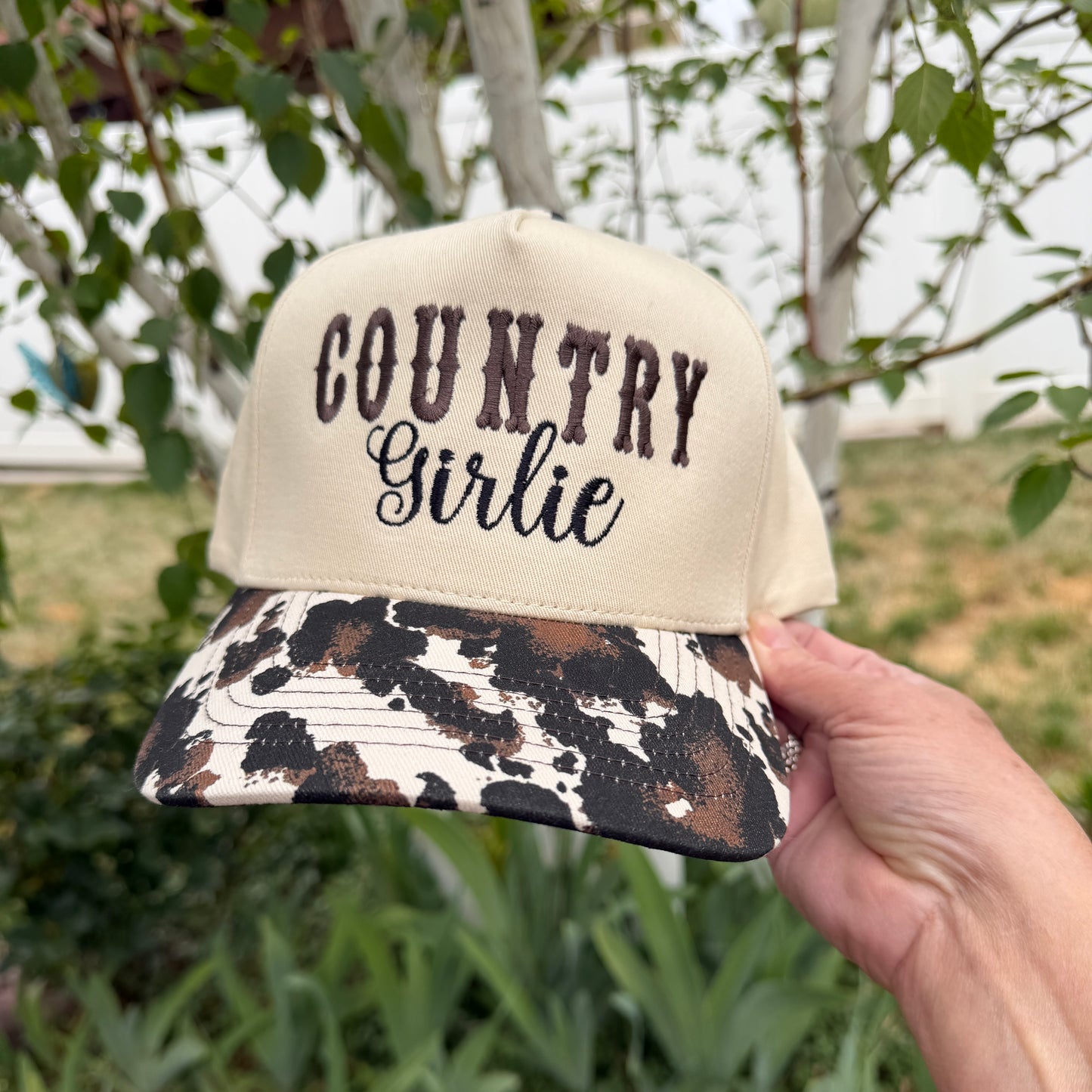 Embroidered Hats- Country Girlie