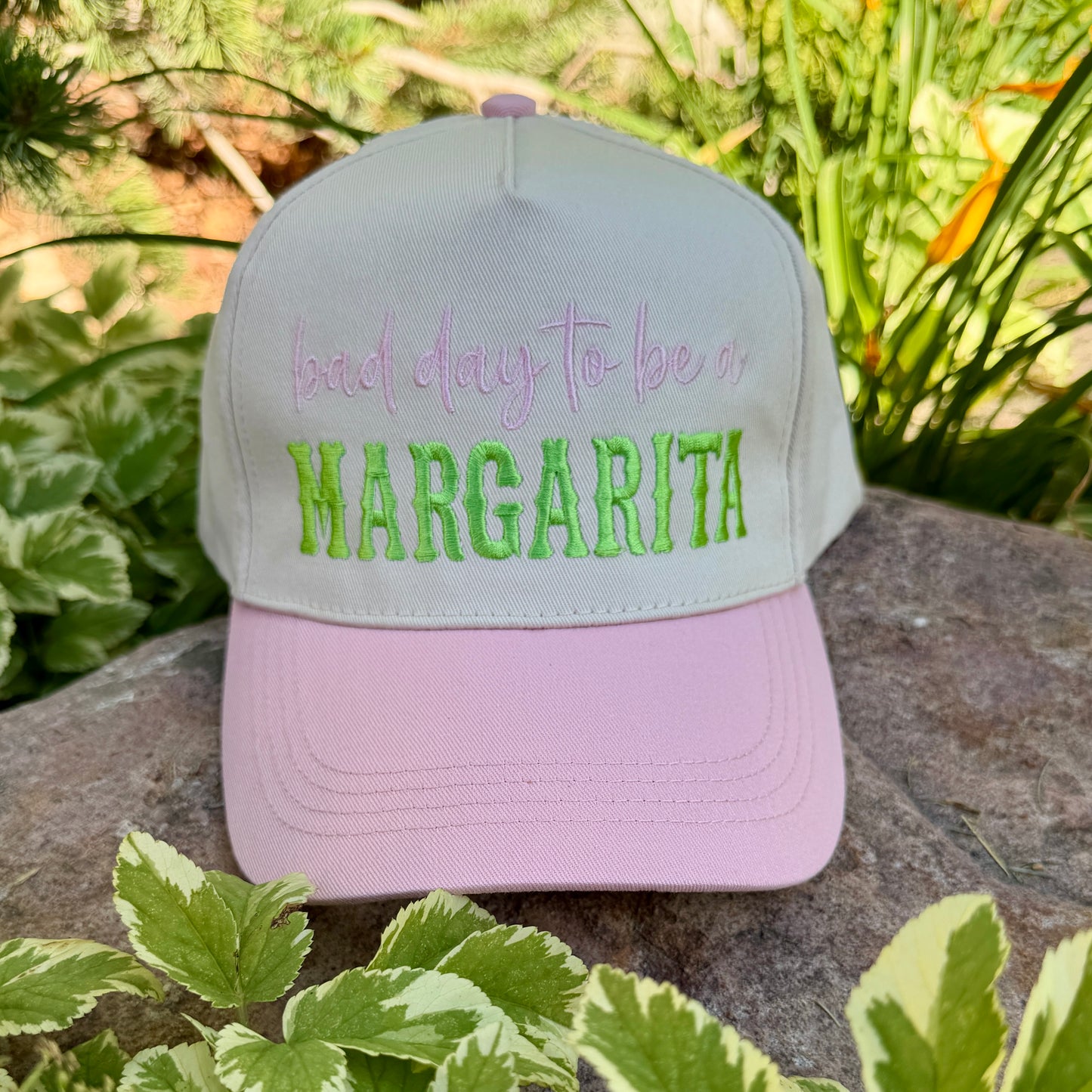 Embroidered Hats- bad day to be a MARGARITA
