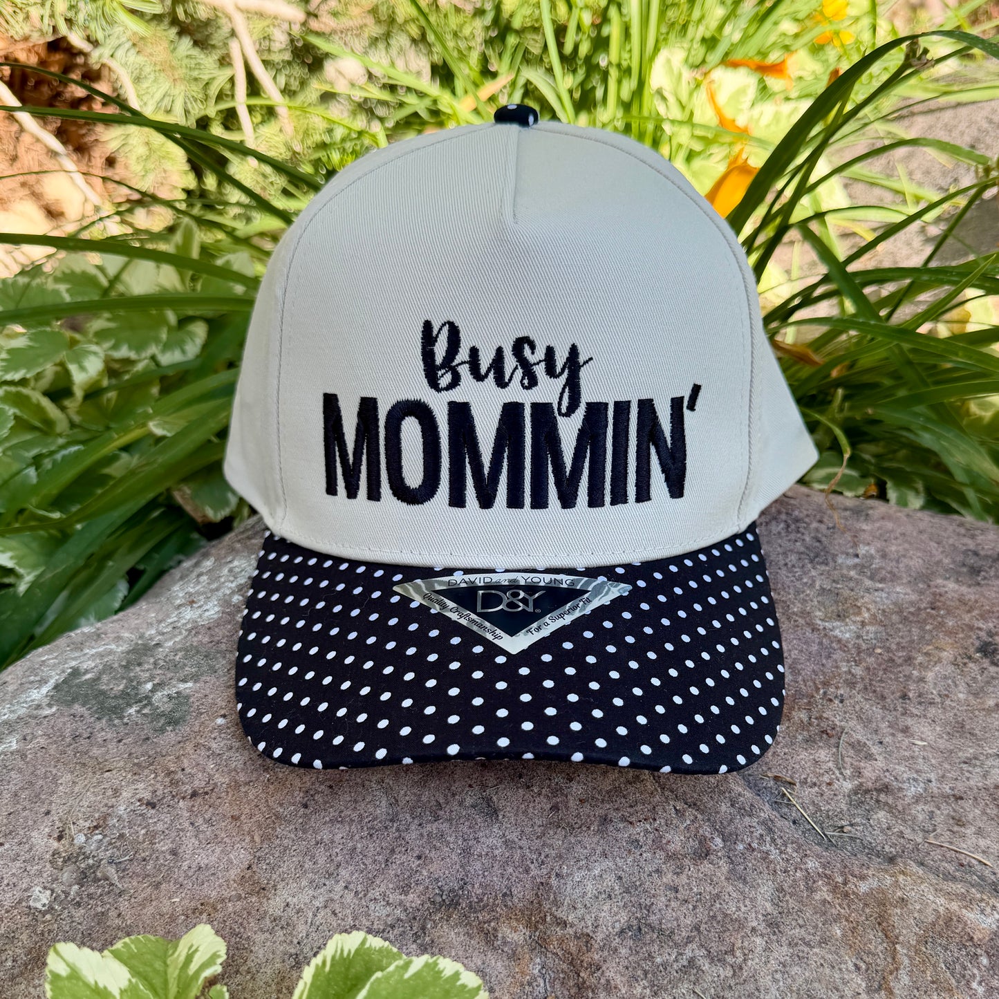 Embroidered Hats- Busy MOMMIN'