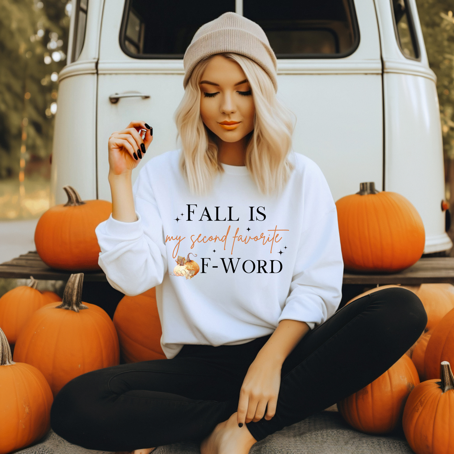 Teeshirt or Sweatshirt- Fall is my 2nd favorite word