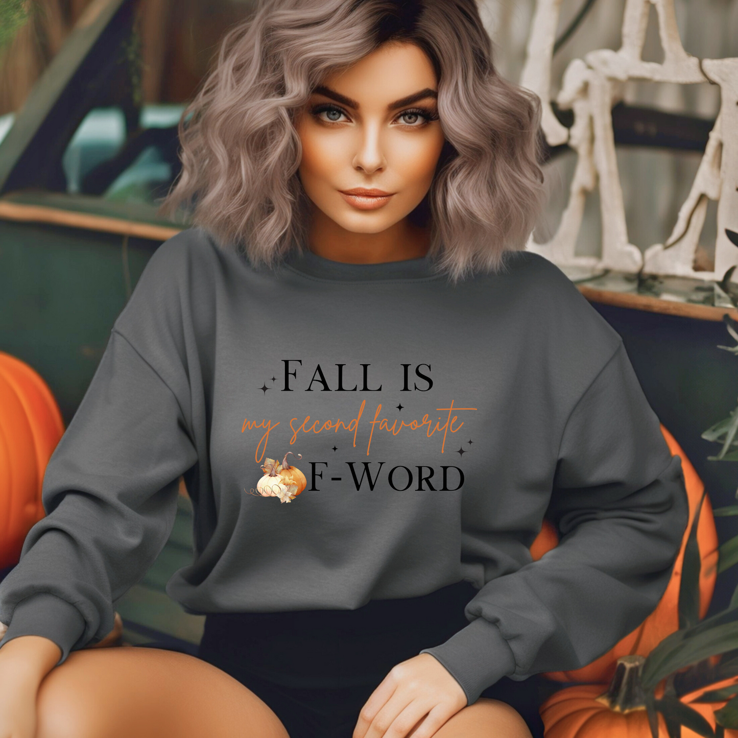 Teeshirt or Sweatshirt- Fall is my 2nd favorite word