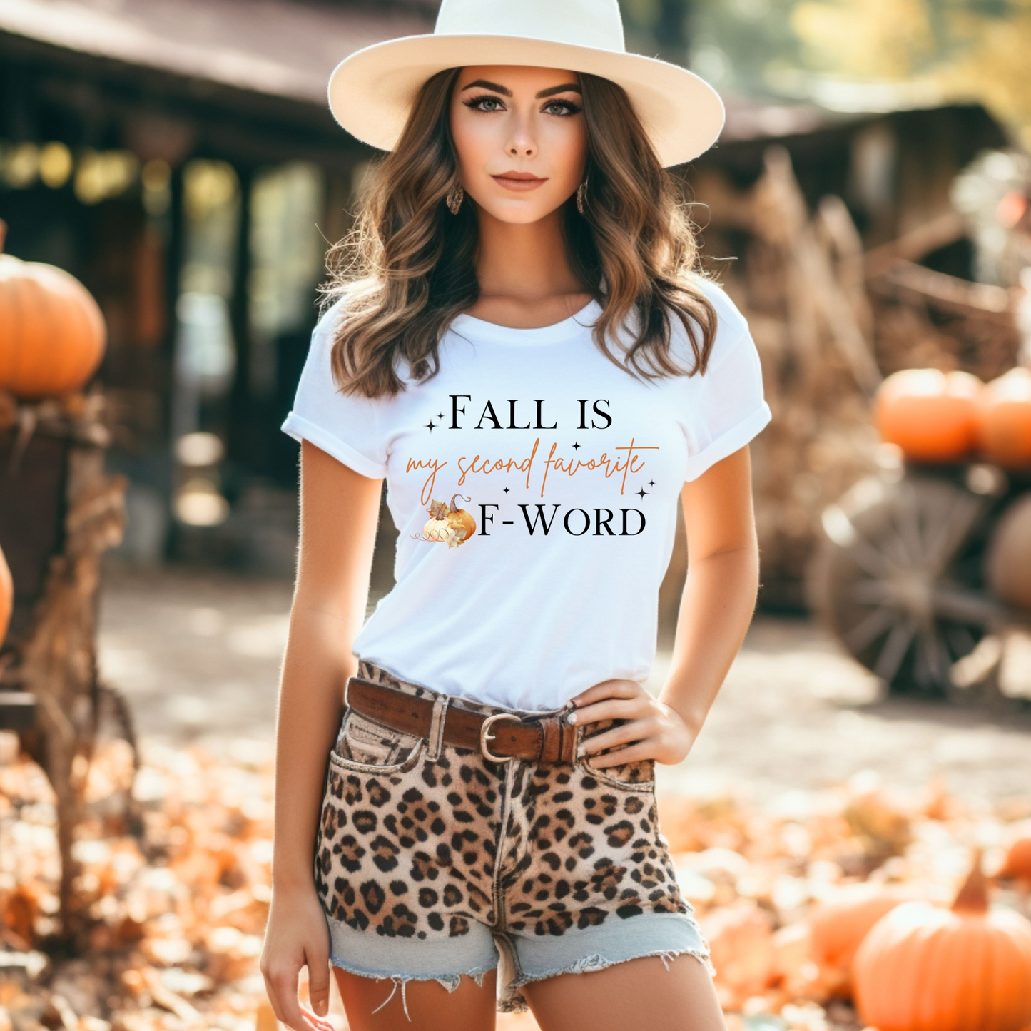 Teeshirt or Sweatshirt- Fall is my 2nd favorite word