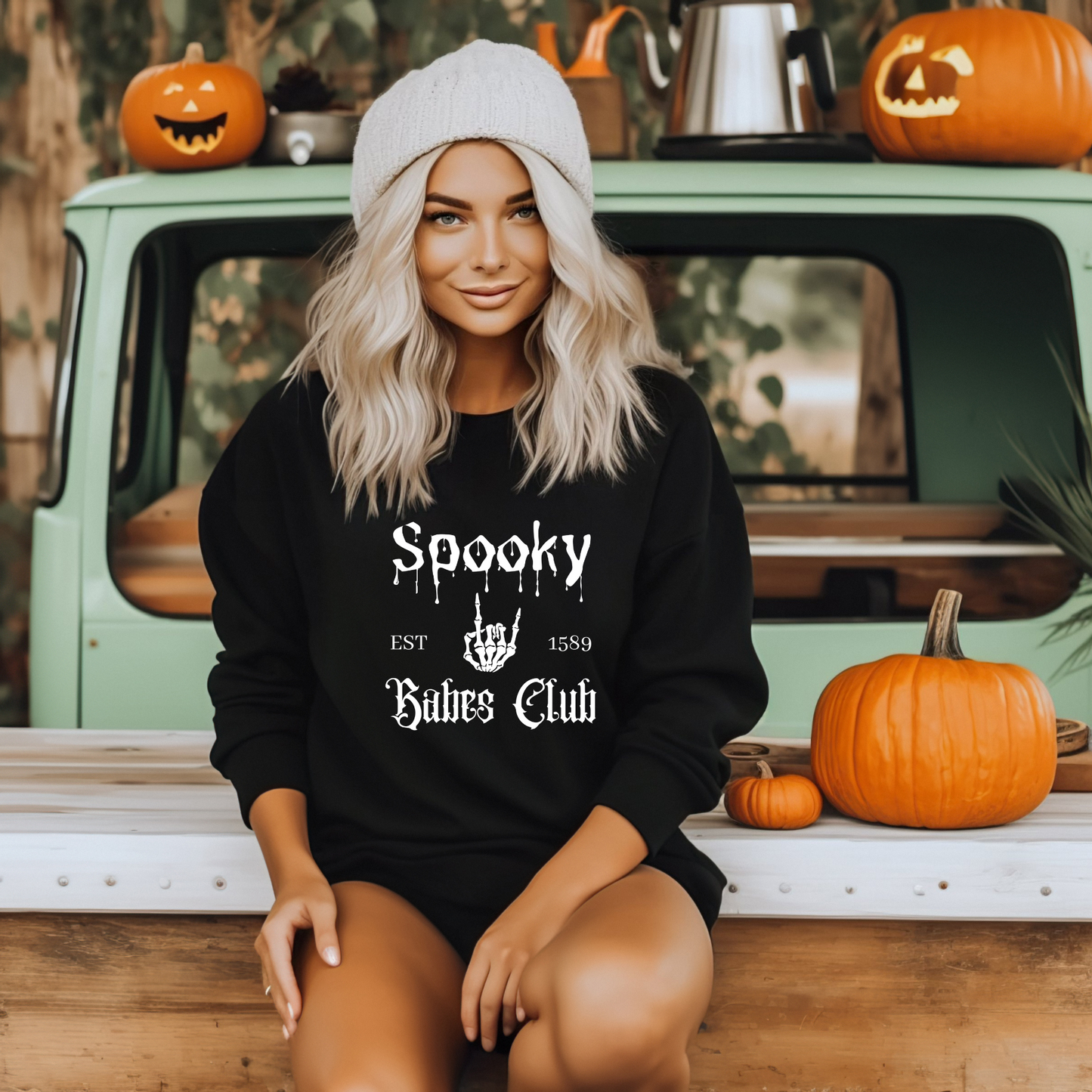 Teeshirt or Sweatshirt- Spooky Babes club