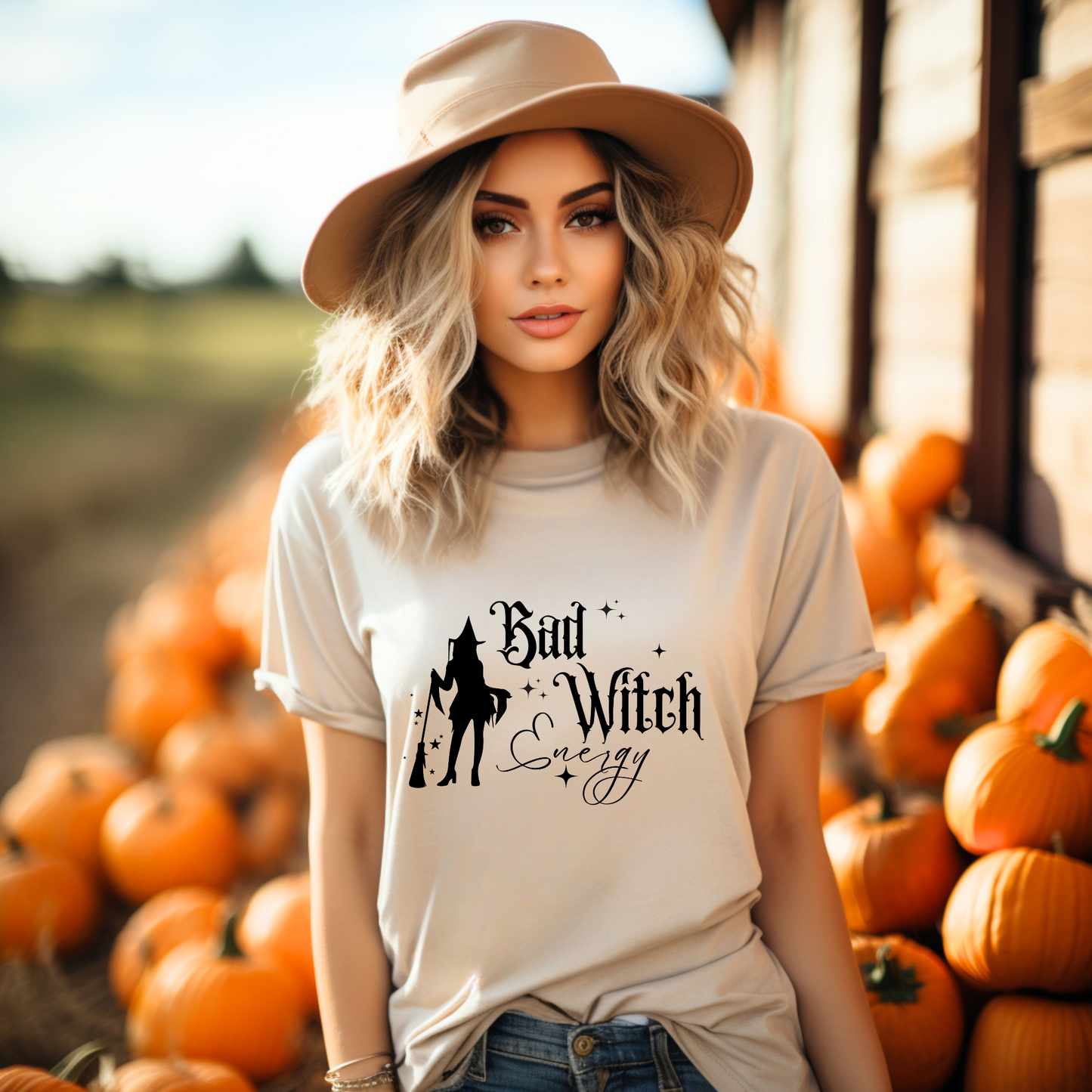 Teeshirt or Sweatshirt-  Bad Witch Energy