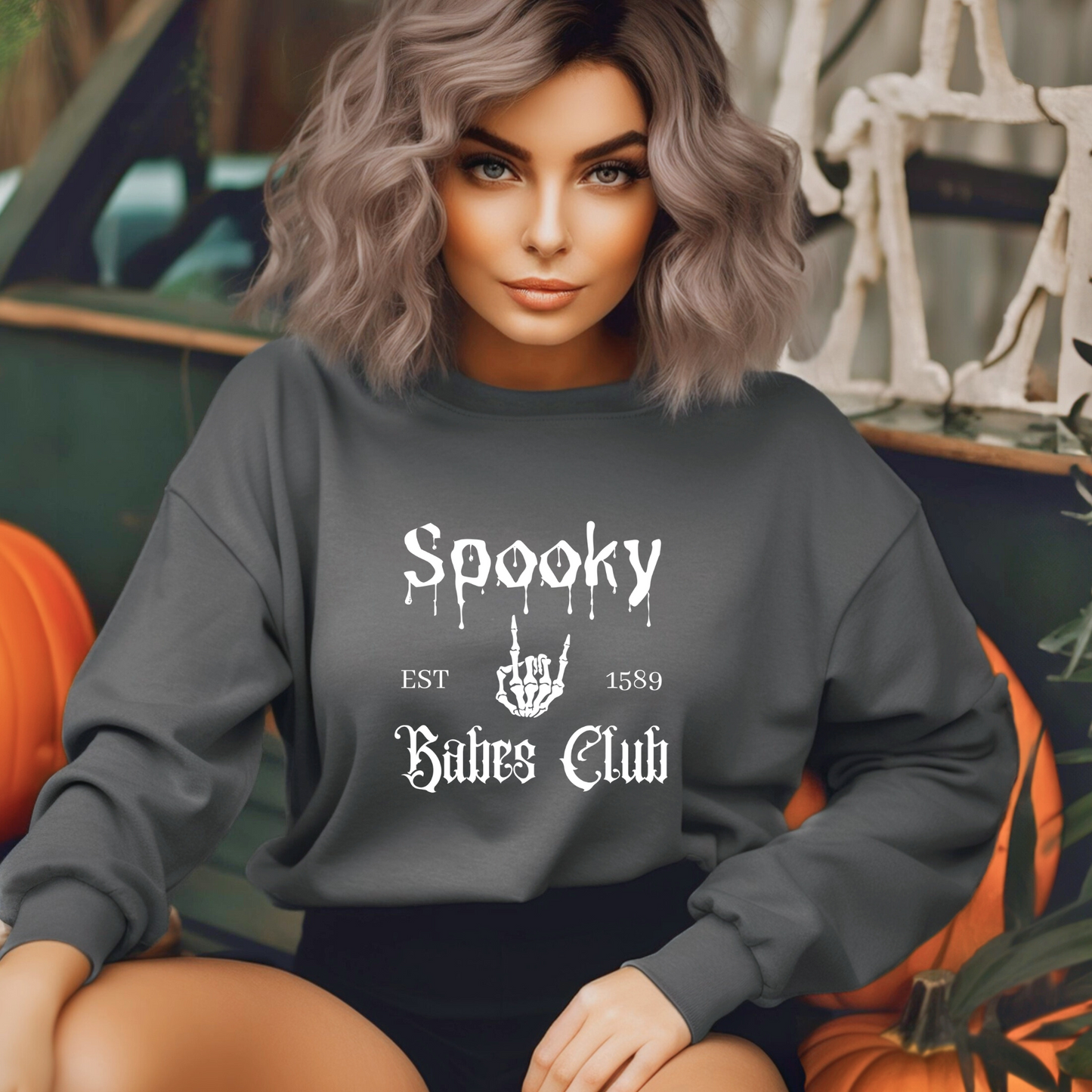 Teeshirt or Sweatshirt- Spooky Babes club