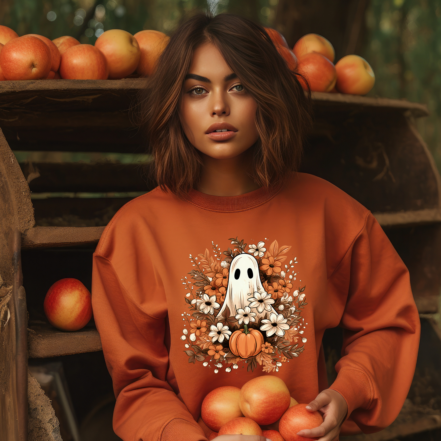 Teeshirt or Sweatshirt-  Ghost in the Garden