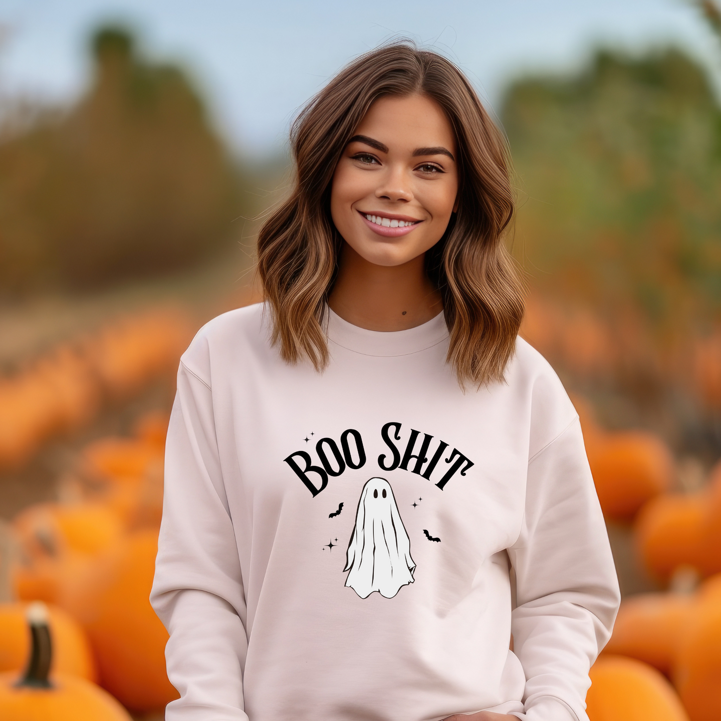 Teeshirt or Sweatshirt-Boo Shit