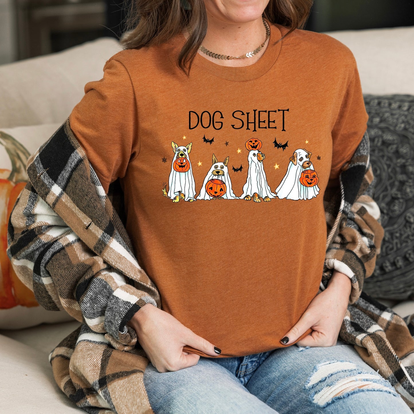 Teeshirt or Sweatshirt - Dog Sheet