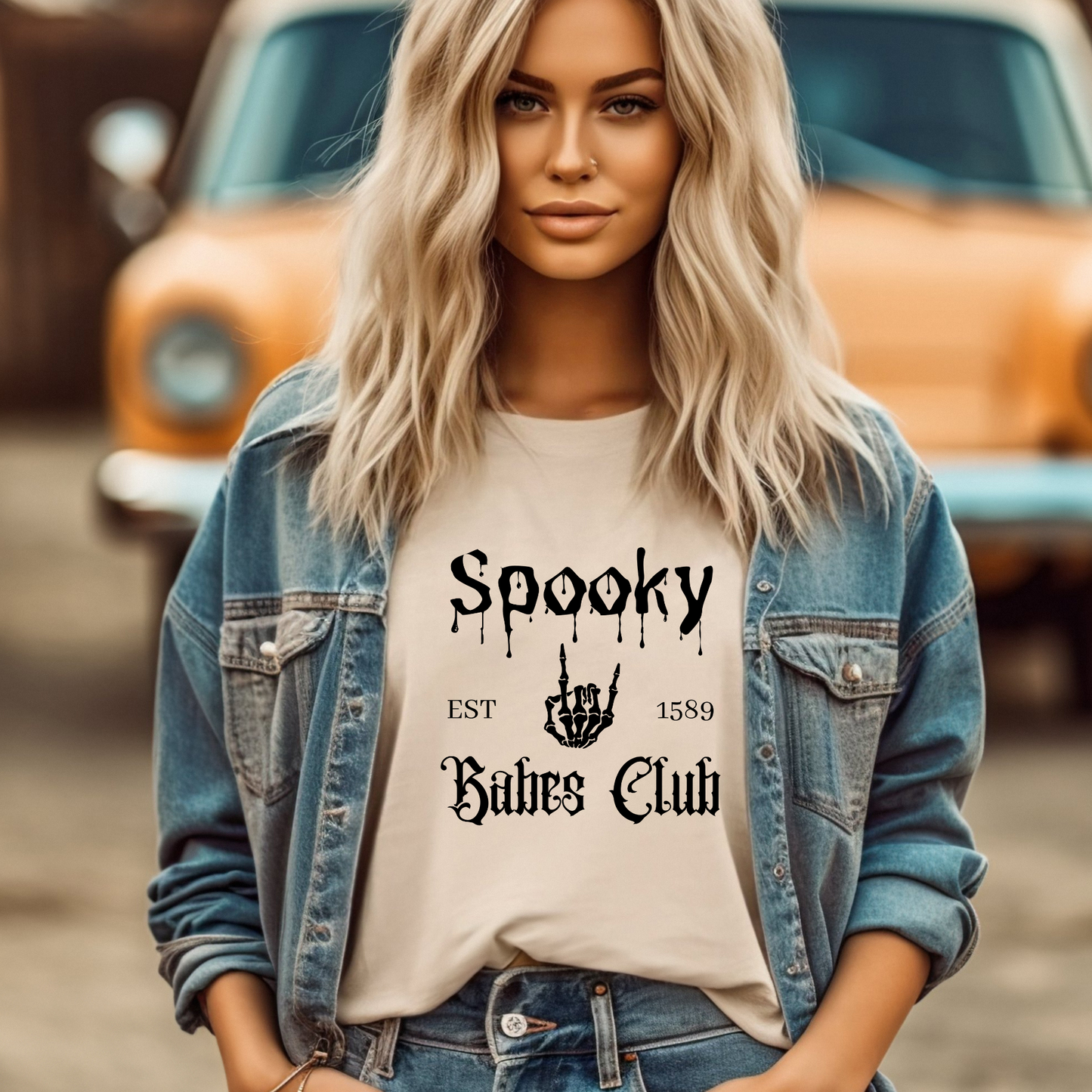 Teeshirt or Sweatshirt- Spooky Babes club